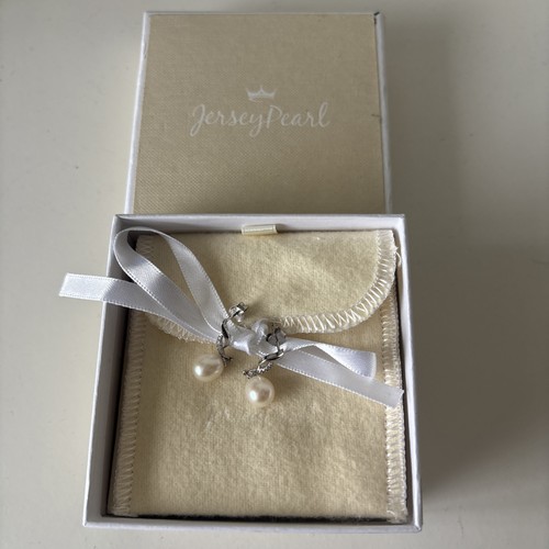 Jersey pearl silver drop