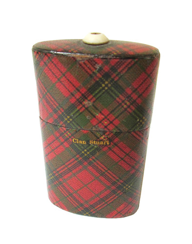 Antique tartanware vesta clan - vesta,