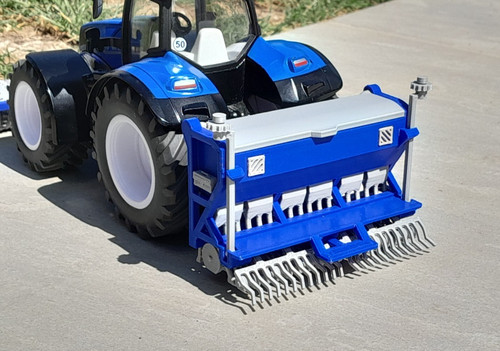 Scale seed drill - drill, planter