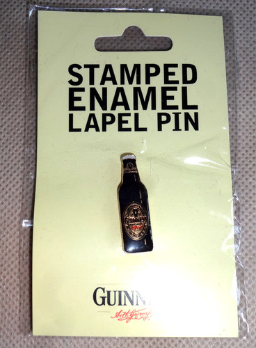 Guinness bottle enamel - guinness, ~