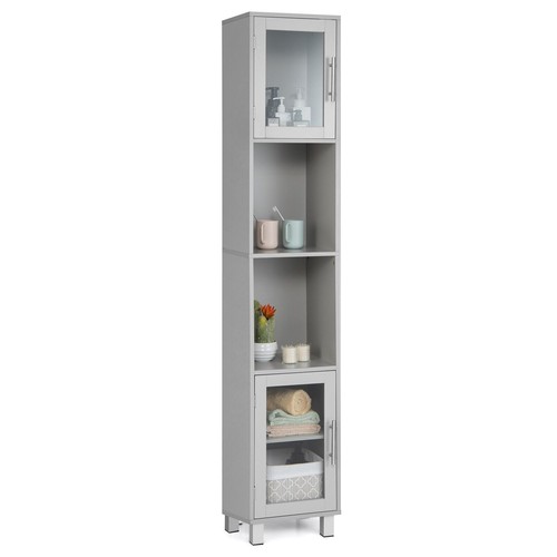 Bathroom tall cabinet slim - bathroom,