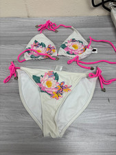 LIPSY WHITE AND PINK TIE