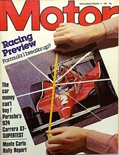 MOTOR MAGAZINE 07-FEB-81- Opel