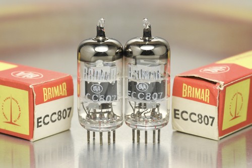 Nos brimar ecc807 valves - brimar,