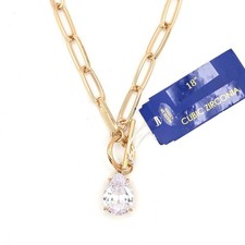 Bella Jack Gold Tone Paperclip