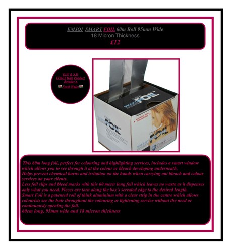 Emjoi smart hairdressing foil - emjoi,