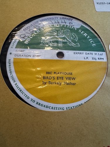 Rare bbc transcription - bbc,