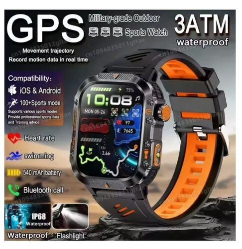 Military gps smart watch - military,