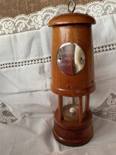 Miners Lamp Commemorative South Hiendley Miners Support 24cm