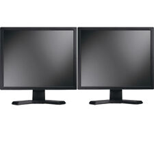 DELL 2 x 19" Cheap Monitor VGA TFT LCD Office Laptop Gaming Computer PC Dual 