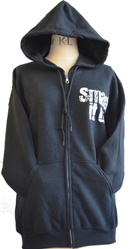Unisex zipper hoodie - zipper, damned