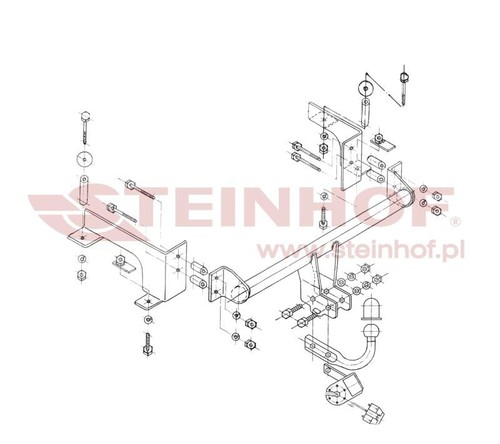 Steinhof towbar for vauxhall - steinhof,