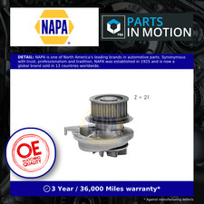 Water Pump fits VAUXHALL