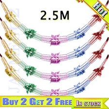 Christmas foil garlands - 1×,