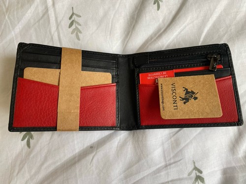 Visconti men leather wallet - men's,