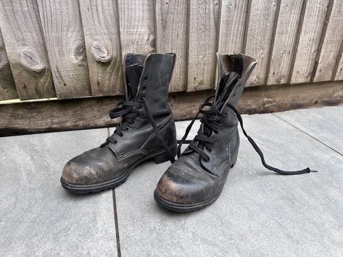 Vintage military combat - combat, boots