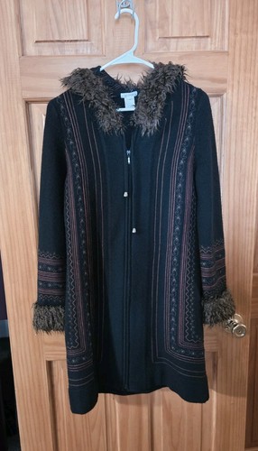 Vtg 100 lambswool - 100%, zip