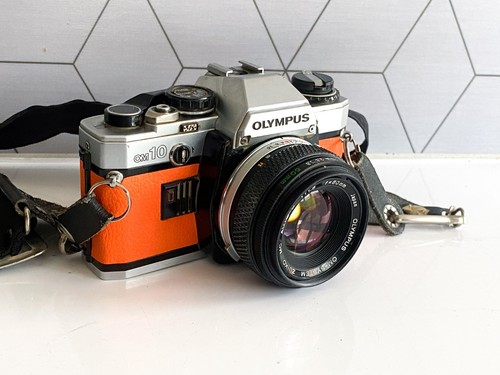 Olympus om10 35mm slr - om10, film