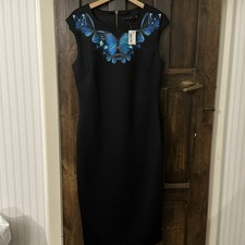 Ted Baker Black Bodycon Dress