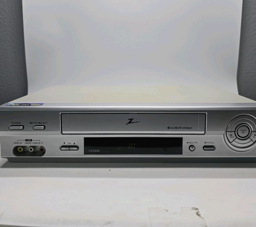 Zenith vcs442 vhs vcr - zenith, 4-head