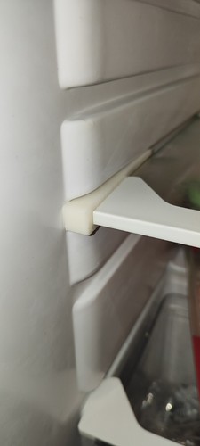Indesit fridge glass shelf