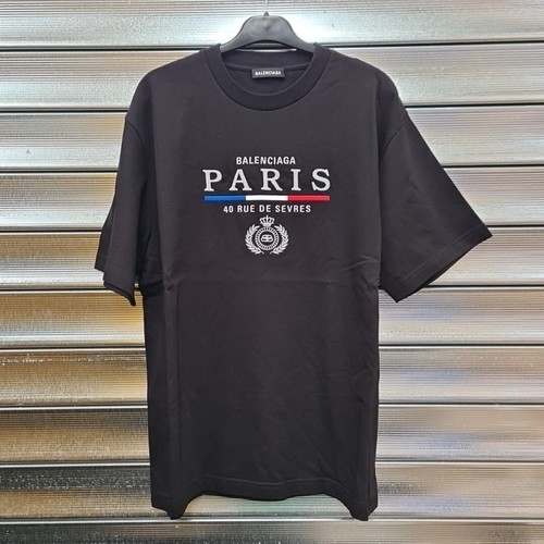 Balenciaga paris flag short - balenciaga,