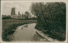 Old Mill Pilling 1926 Garstang Postmark Real Photo 