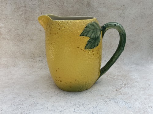 Vintage lemon jug - lemon, 7”