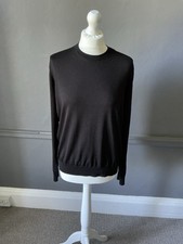 Cos Womans Black Wool Jumper