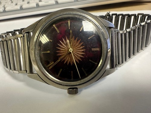 Vintage west end watch red - end,