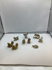 Set Of 9 Miniature Animal
