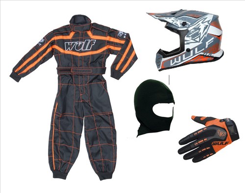 Kids wulfsport orange - kids, mx