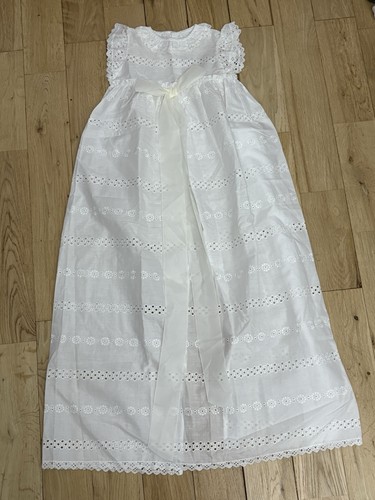 Vintage christening gown - christening, white