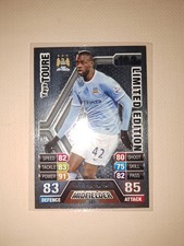 Match Attax 2013/14 Extra Yaya Toure Silver Limited Edition