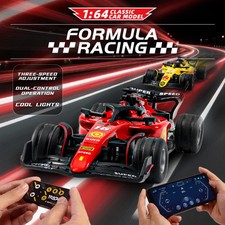 F1 Formula Racing Car 1:64 RC Car Mini 2.4G APP Control Alloy Car Telecom