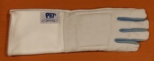 PBT Fencing Glove 350 N, EN 13567, 31 PBT 31/E, Right Hand, Blue / Grey, Size 7