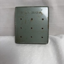 Vintage 1960's Metal Fly Box