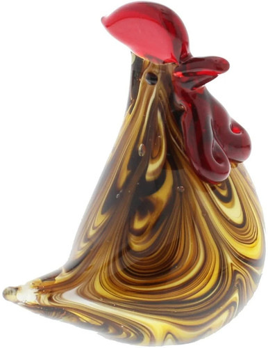 Juliana solid glass cockerel - solid,