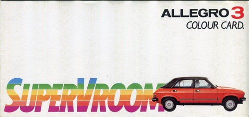 Austin allegro colours - allegro, &