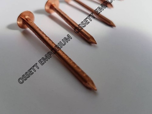 Copper clout nails roofing - copper,