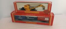 OO gauge VN MINT Hornby R020 Freightliner Bogie Container Wagon R6004 Crane NICE