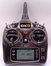 Spektrum Dx9 Silver gen 1 dsmx transmitter good clean condition mode 2 boxed