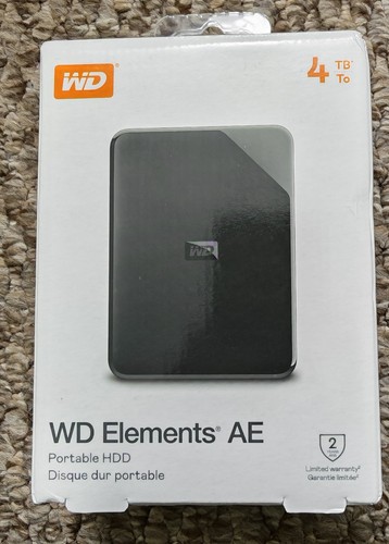 Elements 4tb portable - wd, ae