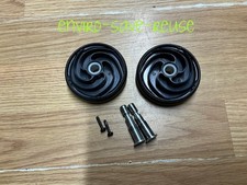 2 Power Nozzle Back Wheels = Shark IZ251uktdb Anti Hair Wrap Vacuum Cleaner