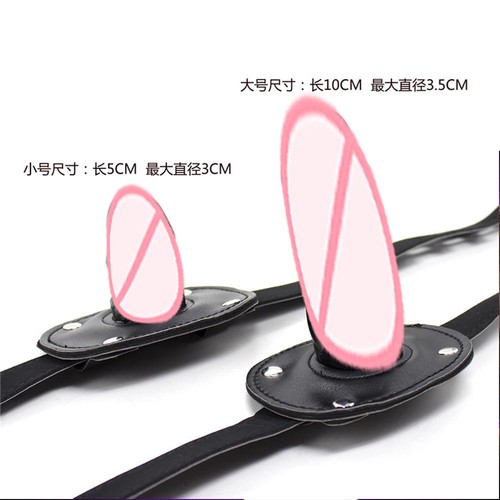 Open mouth gag plug - plug, adjustable