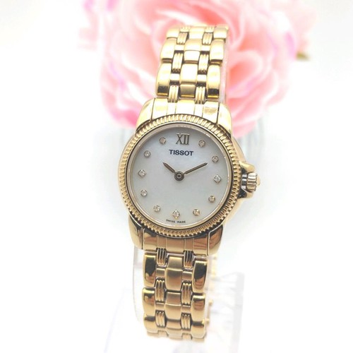 Working tissot shell dial - tissot, gold