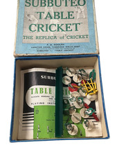 Vintage Subbuteo Table Cricket