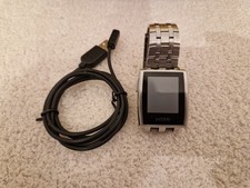 Pebble Steel Smartwatch - Requires New Battery - READ DESCRIPTION