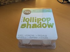 Sissix Big Shot BIGZ 4 Die cuts - Lower case Alphabet set Lollipop Shadow 660112