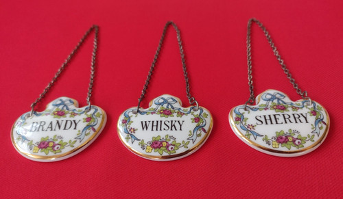 Vintage decanter label - vintage,